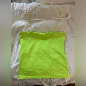 Neon Spaghetti Strap Top